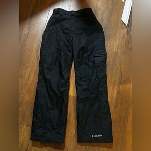 Youth Columbia Black SnowPants (s)